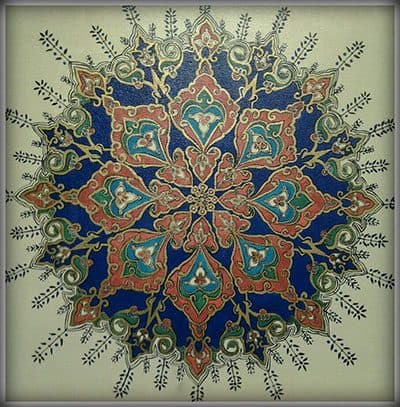 نمایشگاه آثار تذهیب