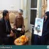 گزارش تصویری دیدار رییس حوزه هنری استان کرمان با خانواده هنرمند شهید محمدجواد معافی