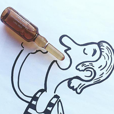 آثار گرافیکی الهام بخش ، پنهانها، پیدا میشوند اثر سیامک پورجبار