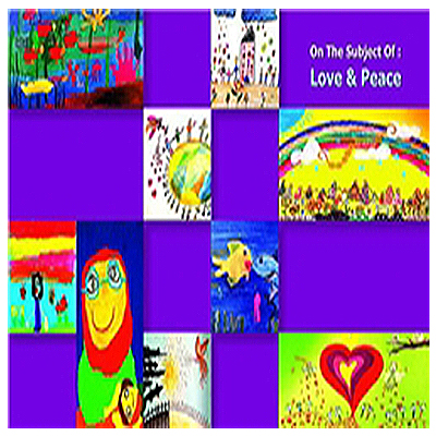 افتتاح دومین نمایشگاه نقاشی های کودکانه «عشق و صلح»