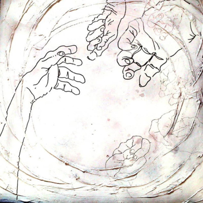 نمایشگاه دستهایی با ذهن خالی با نقاشیهایی از شیرین محسنی نسب