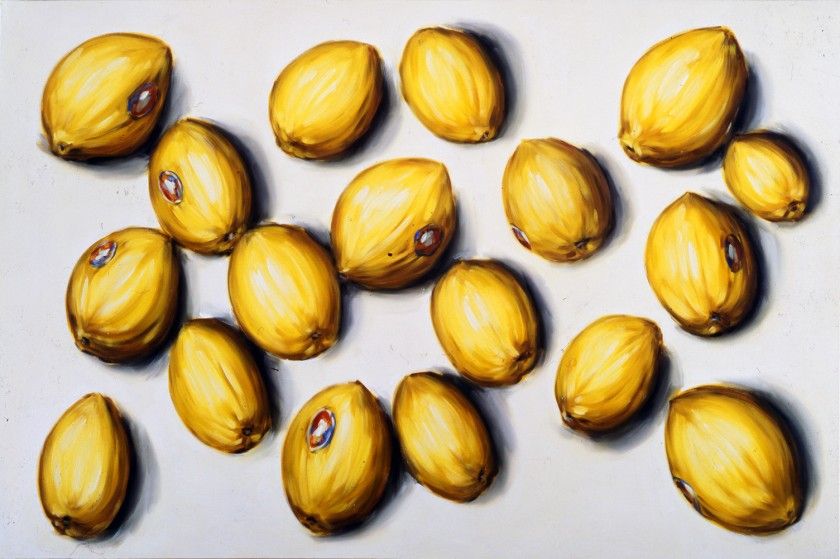 تعدادی از نقاشی های Lisa Milroy