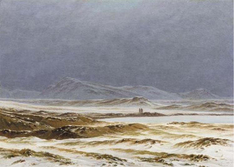 تعدادی از نقاشی های Caspar David Friedrich