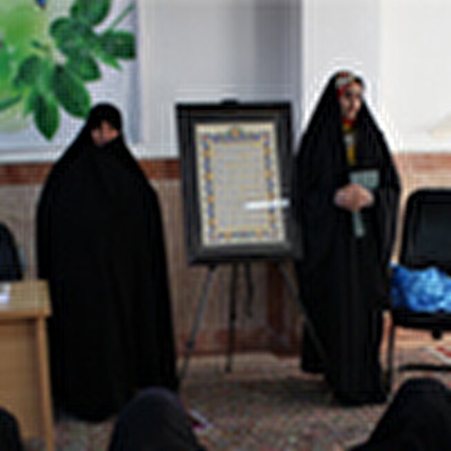 رونمایی از اثر هنری زیارت‌نامه